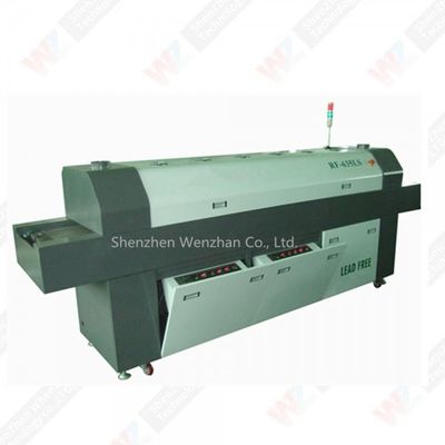 عالية الدقة 8 المناطق Smt Smd الصلبة reflow فرن صلبة آلة لحام لPCB