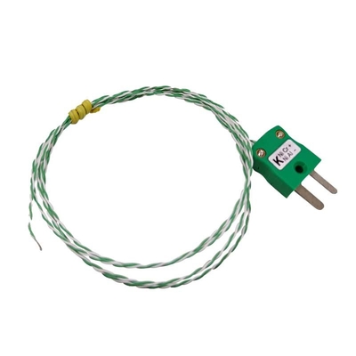 أجزاء احتياطية من الألياف الزجاجية PFA PTFE SMT 20AWG 24AWG Easy Plug MICC Thermocouple Type K